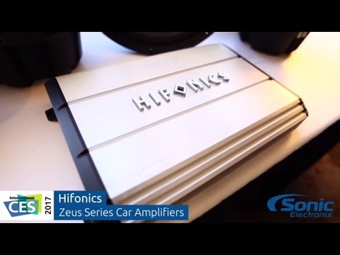 Hifonics Zeus Series Car Audio Amplifiers | CES 2017