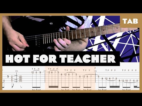 Hot for Teacher Van Halen Cover | Guitar Tab | Lesson | Tutorial