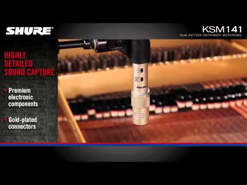 Shure KSM141 Dual-Pattern Instrument Microphone