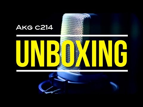 AKG c214 Unboxing &amp; Review