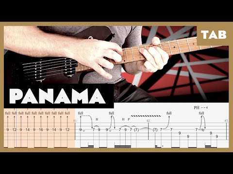 Panama Van Halen Cover | Guitar Tab | Lesson | Tutorial