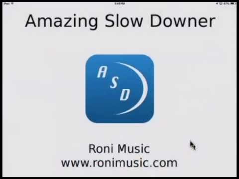 Amazing Slow Downer Video Tutorial