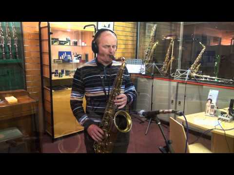 Autumn Leaves Jazz Backing Track - played on a 1950&#039;s Selmer Mk 6