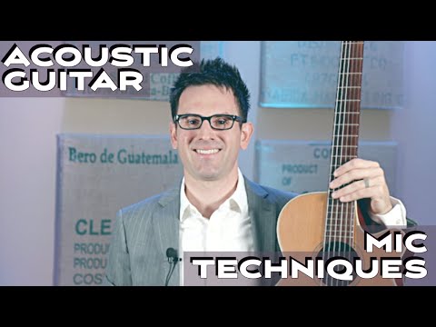 Acoustic Guitar Mic Techniques and Placement w/ Neumann KM 184s