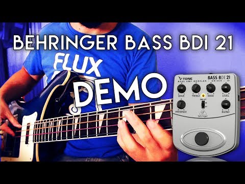 Behringer Bass BDI 21 - DEMO - Presets