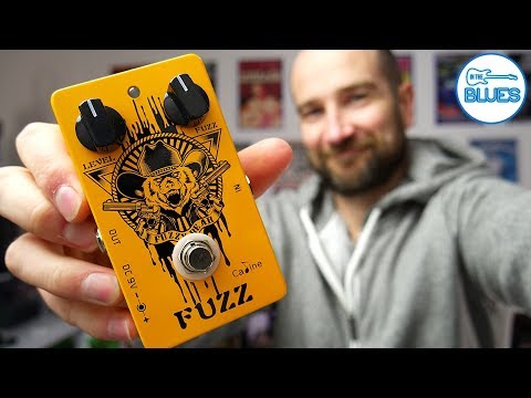 Caline Fuzzy Bear CP-46 Fuzz Pedal Review (Hendrix Fuzz Face Style)