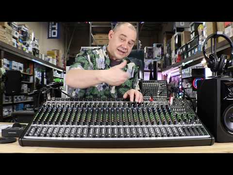 Review the Features of the Mackie ProFX30v2 How to Setup 4 bus and 3 monitors on the Audio Mixer