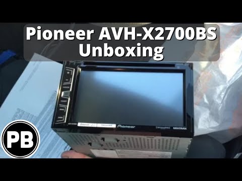 Pioneer AVH-X2700BS / AVH-X2800BS Unboxing and Startup