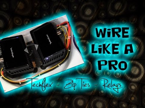 How to - Car Audio Wiring - Tips and Tricks to a Clean Install - Car Audio Fabrication CAF