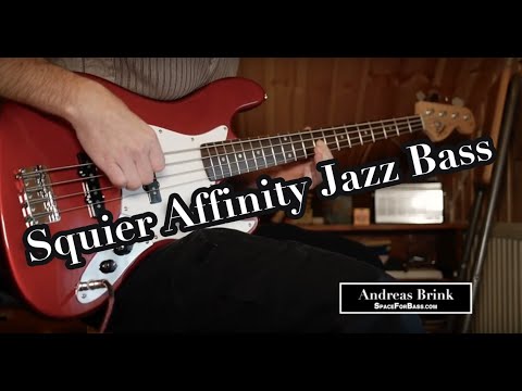 Squier by Fender Affinity Jazz BASS DEMO