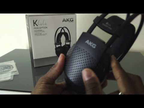 AKG K44 Perception Headphones Unboxing and Quick Review