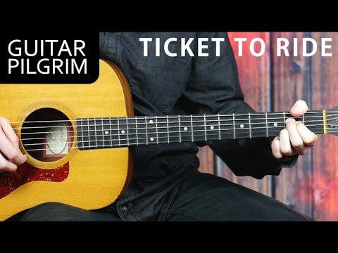 The Beatles &quot;TICKET TO RIDE&quot; Guitar Lesson
