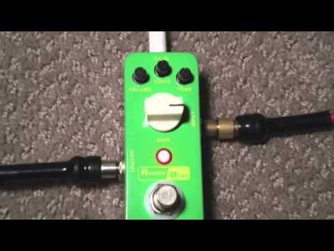Mooer Rumble drive (overdrive) video review