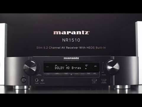 NR1510 - Ultra-Slim 5.2ch AV Receiver with Online Music Streaming