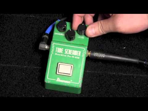Original Ibanez TS-808 Tube Screamer Pedal Demo