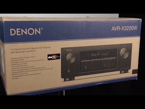 Unboxing and first look at the Denon AVR-X3200 AV Receiver