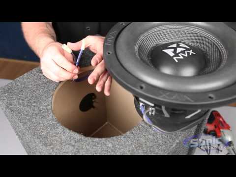 How to Install a Car Subwoofer in a Box