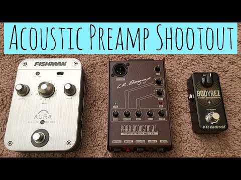 Acoustic Preamp Shootout