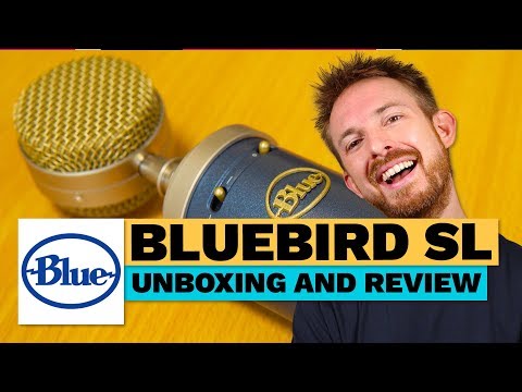 Blue Bluebird SL Unboxing and Review (Great Vocal Microphone)