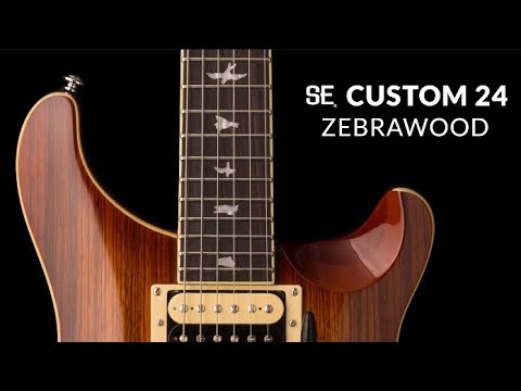 The SE Custom 24 Zebrawood | PRS Guitars
