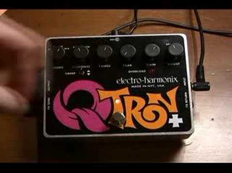 Electro Harmonix QTron+ Pedal Demo with Dave Weiner